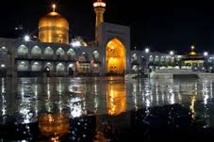 سال تحویل در حرم امام رضا